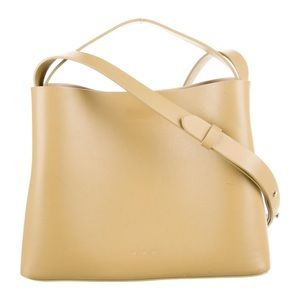 Aesther Ekme Leather Shoulder Bag; Neutral Color; Very Good Condition